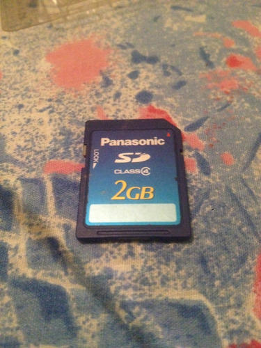 Tarjeta Sd Panasonic 2gb