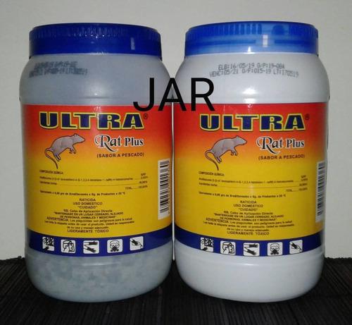 Veneno Mata Ratas Raticida Ultra Rat Plus 500g