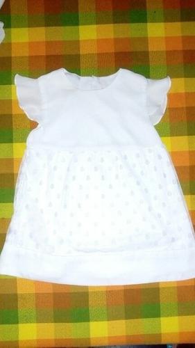 Vestido De Bebe Niña Talla 12 Meses Impecable