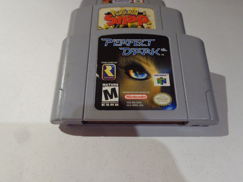 Videojuego Nintendo 64 Perfect Dark Perfectas Condiciones