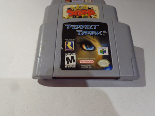 Videojuego Nintendo 64 Perfect Dark Perfectas Condiciones