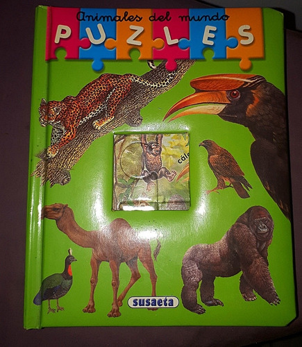 Animales Del Mundo, Puzzles Libro