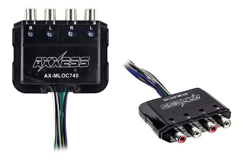 Btl Axxess Covertidor De Salida Audio A Rca / Para 150 Watts