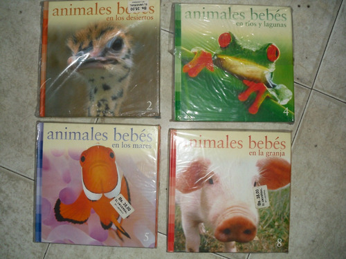 Colección Libros Animales Bebes