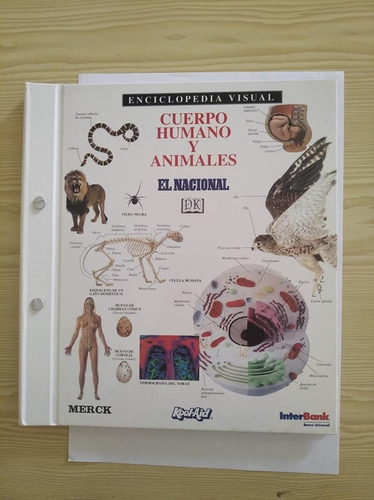 Enciclopedia Visual Cuerpo Humano Y Animales De El Nacional
