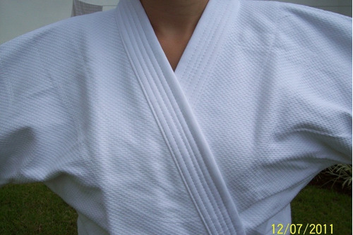 Judo Uniforme Importado Rhingo Blanco-tejido De Arroz Judo