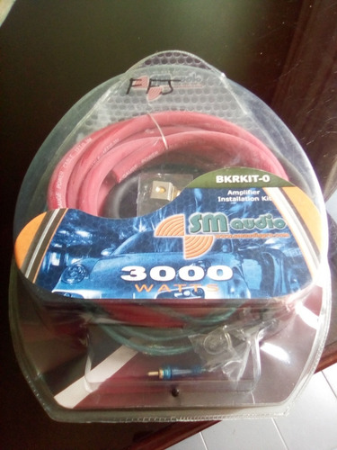 Kit De Cables Para Instalación De Sonido Número 0 Sm Audio