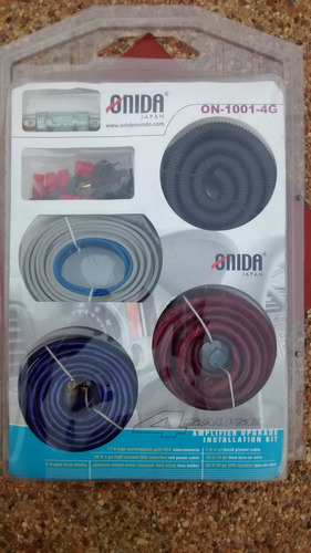 Kit De Instalacion Audio Automotriz Cable Nro 4 Onida-japon