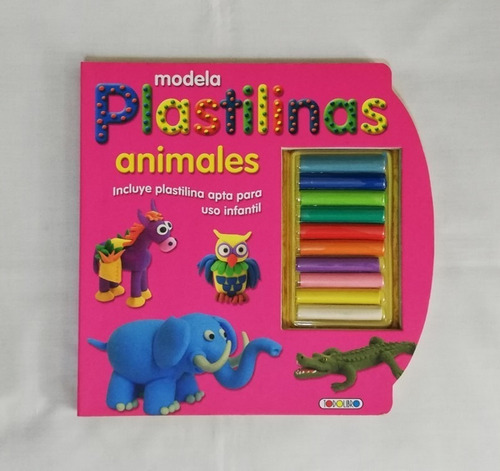 Libro De Modelado De Animales Con Plastilinas Para Niños