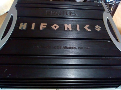 Planta De Sonido Para Carro Hifonics Brutus 600watts