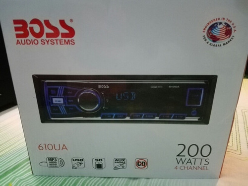 Reproductor De Carro Boss 610au 200 Watts 4 Canales