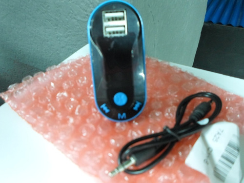 Transmisor Fm Bluetooth Cargador Carro,lancha,moto Inalambri