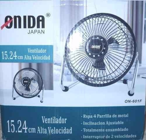 Ventilador De Mesa O Escritorio 6 Onida 2 Velocidades 110v