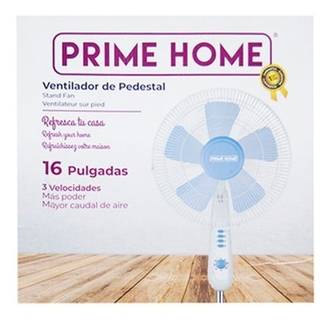 Ventilador De Pedestal Prime Home 16 Pulgadas