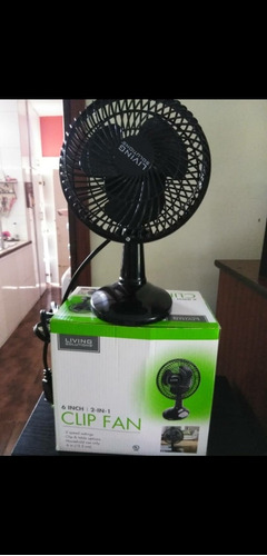 Ventilador Portátil Nuevo Negro Y Blanco