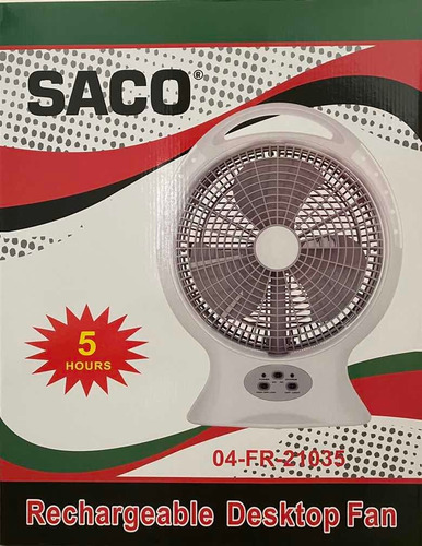 Ventilador Recargable