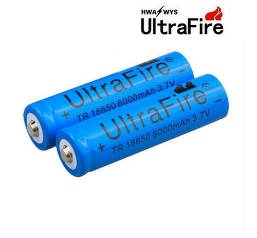 Bateria Pila Ultrafire mah Recargable (3 Unidades)