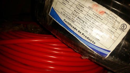 Cable 12 Thw 7 Hilos De Cobre N4 N6 N8 N10 N12 3/0 250mcm