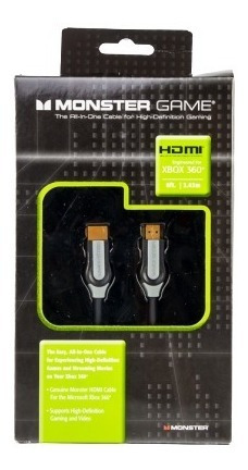 Cable Monster Hdmi Game Xbox ft