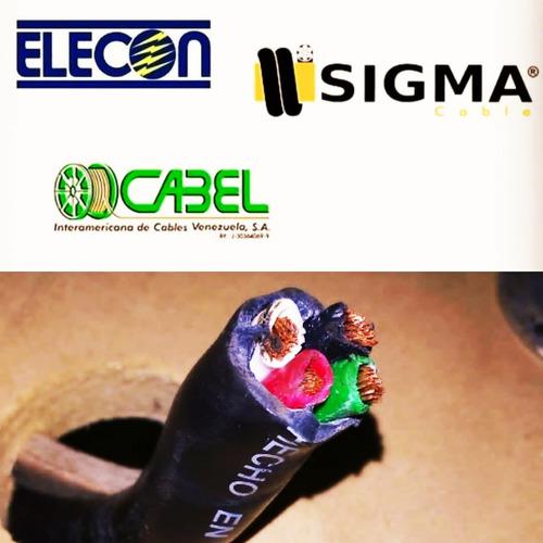 Cable St 4x2 Marcas Nacionales Elecon, Cabel, 100% Cobre
