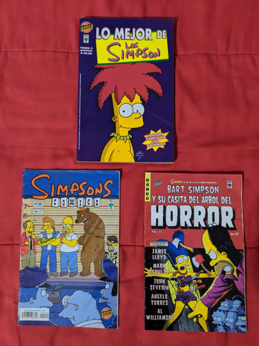 Colección Comic De Los Simpson Originales Español