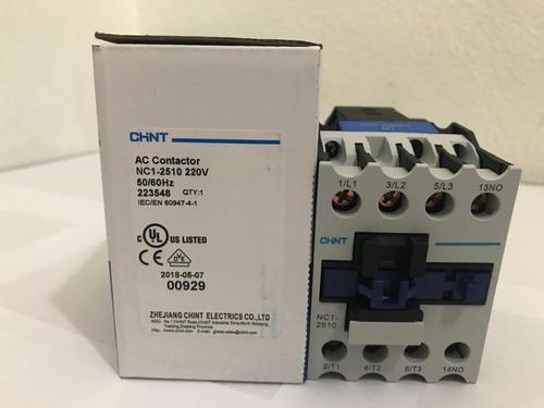 Contactor De 25 Amp Marca Chint Modelo Nc1-25