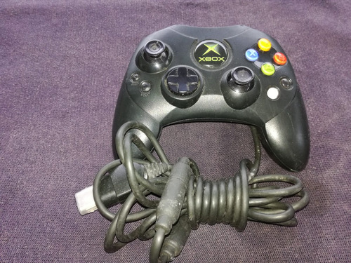 Control Xbox 360 Alambrico Negro