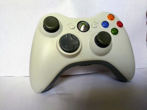 Control Xbox 360 Original Inalámbrico Blanco