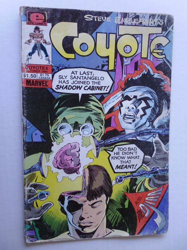 Coyote, Nro. 8 Comic En Ingles Original De Marvel En Físico