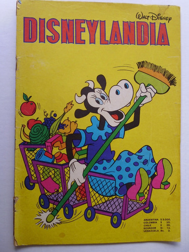 Disneylandia - Edicol Colombia Comic En Físico Ref. 193