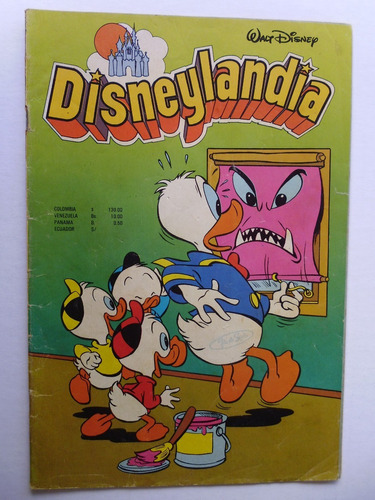Disneylandia - Edicol Colombia Comic En Físico Ref. 198
