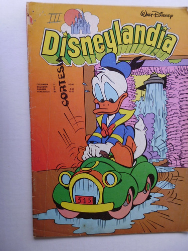 Disneylandia - Edicol Colombia Comic En Físico Ref. 202