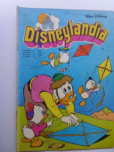 Disneylandia - Edicol Colombia Comic En Físico Ref. 204