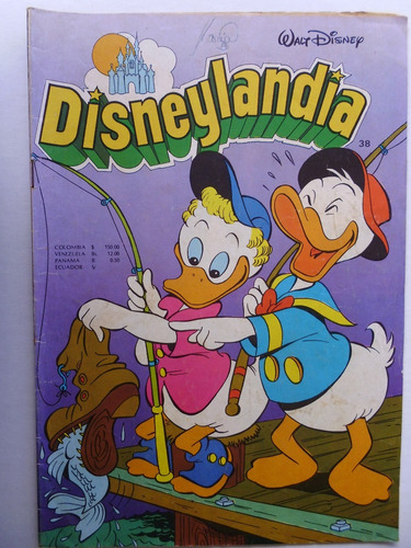 Disneylandia - Edicol Colombia Comic En Físico Ref. 206