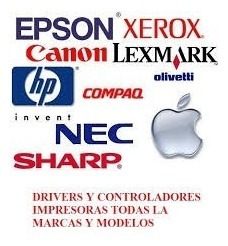 Drivers Software Epson, Hp, Canon Y Otros. Mulatos Computer