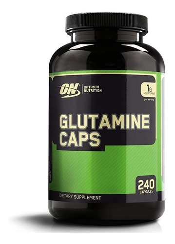Glutamina On mg Optimun Nutrition Original Usa Capsulas