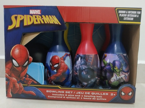 Juego De Bowling Para Niños De Spiderman