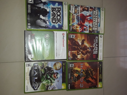 Juegos De Xbox 360 Y De Xbox Clasica
