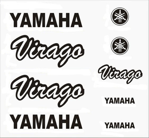 Kit De Calcomania Yamaha Virago Rotulado