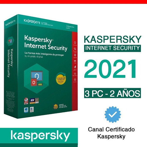 Licencia Original Kaspersky Internet Security pc 2