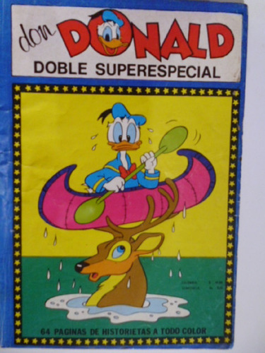 Lote De 4 Comics De Don Donald (De Walt Disney) En Fisico