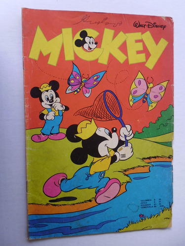 Mickey Walt Disney -edicol Colombia Comic En Físico Ref.