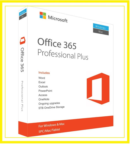 Office 365 Licencia Original 5 Pc, Macs O Tablets