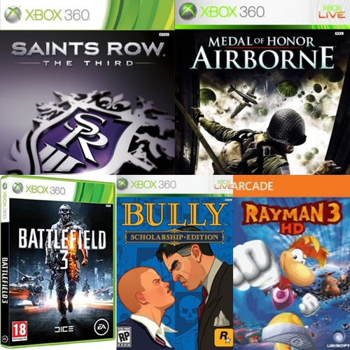 Pack De Juegos Xbox 360 Digitales (completa)
