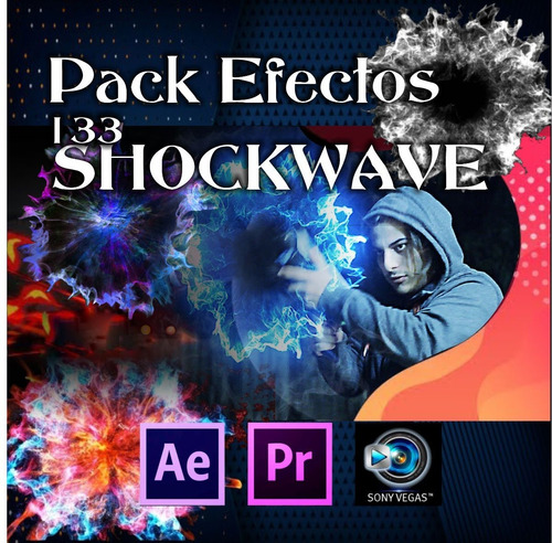 Pack Shockwave Para, After Effects, Premier Y Sony Vegas