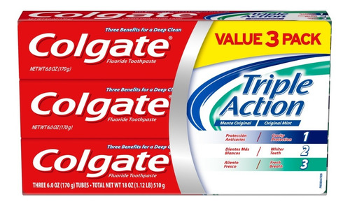 Pasta Dental Colgate Triple Accion