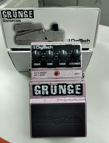 Pedal Digitech Dgr Grunge Analog-distortion Para Guitarra