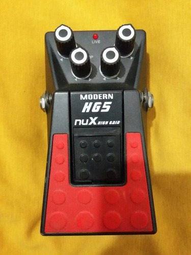 Pedal Distorsión Nux Hg5 Guitarra Eléctrica