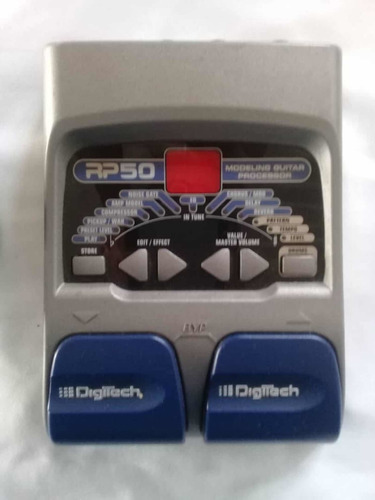 Pedalear Multiefecto Para Guitarra Marca Digitech Rp50