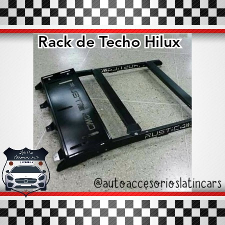 Rack De Techo / Parrilla De Techo Hilux Rustic